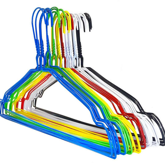 Dryclean & Laundry Metal Metal Wire Hanger 16" 2.2mm - Multicolour