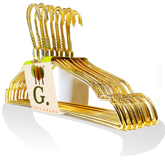 Premium Metal Hanger 16" 10 Gauge - Gold